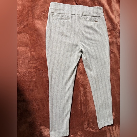 Anne Klein Light Gray Straight Leg Pants - Picture 6 of 6